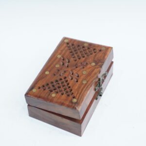 Elegant Multi-Purpose Wooden Storage Box
