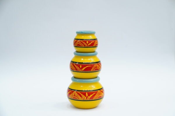 Clay and Wood Decoration Piece – A Blend of Nature and Art