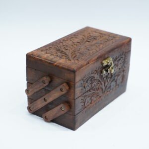 Triple Wooden Box – Stylish & Functional Storage