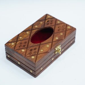 Decorative Wooden Tissue Box – Timeless Elegance