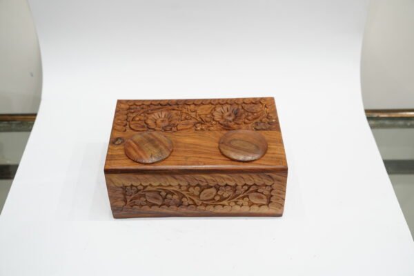Natural Wooden Box – Crafted for Simplicity and Style