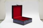 Purple Design Wooden Box – A Touch of Colorful Elegance