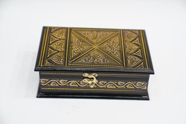 : Vibrant Yellow Wooden Box for Organizing and Decor