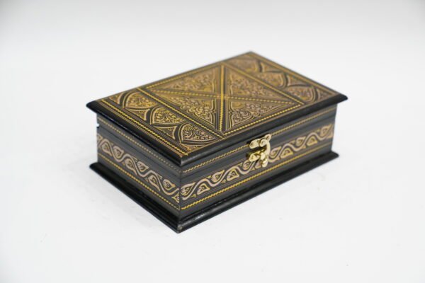 : Vibrant Yellow Wooden Box for Organizing and Decor