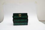 Triple Wooden Box for Multi-Storage Organization