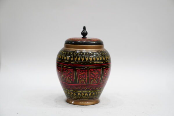 Wooden Multi-Use Storage Jar