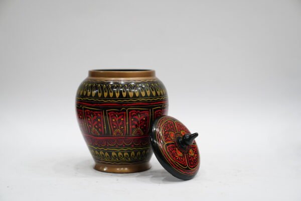 Wooden Multi-Use Storage Jar
