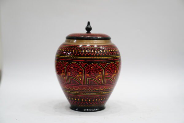 Wooden Multi-Use Storage Jar