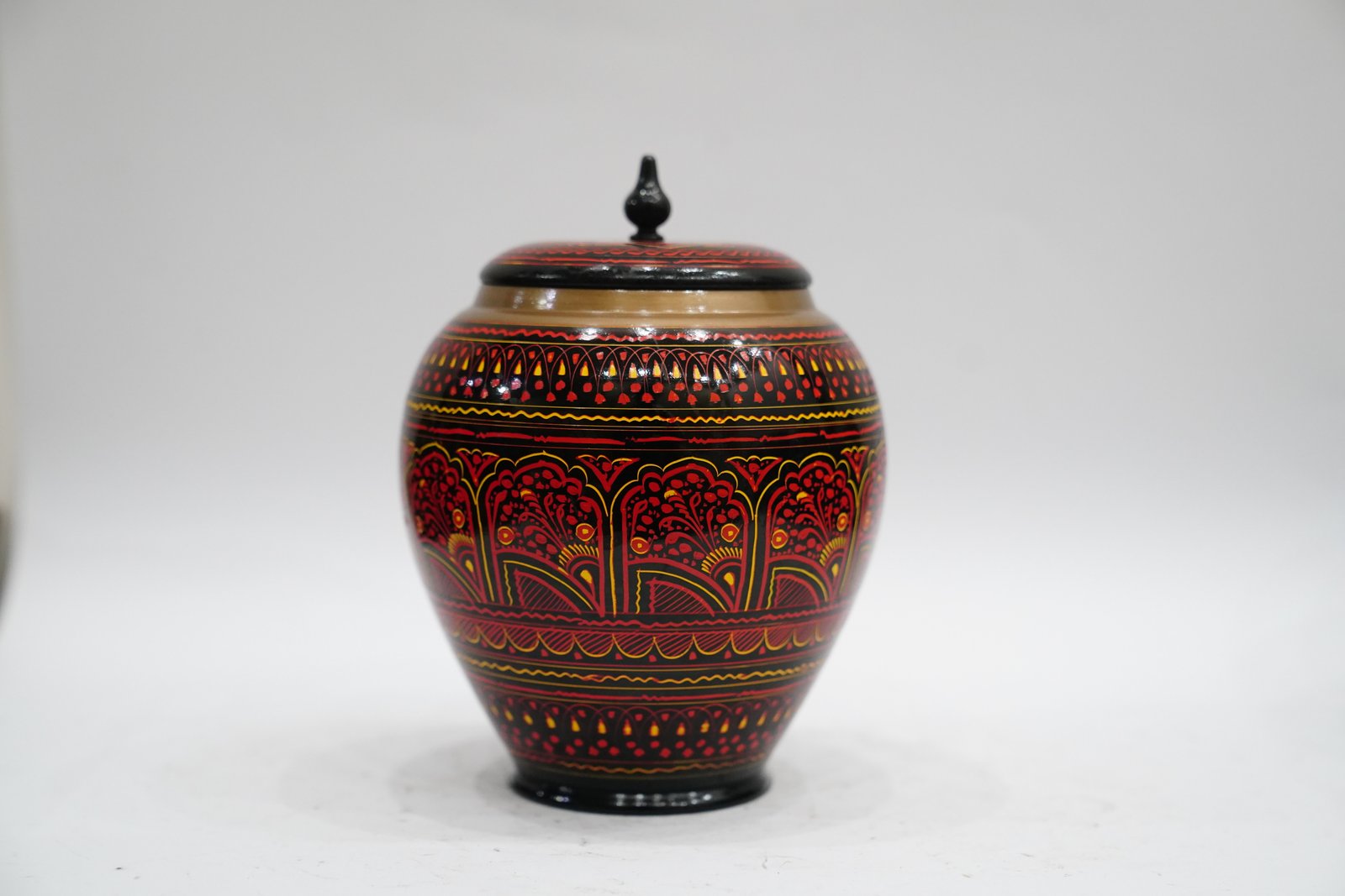 Wooden Multi-Use Storage Jar