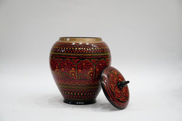 Wooden Multi-Use Storage Jar